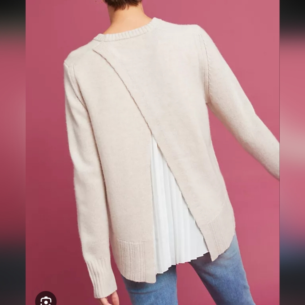 Brochu Walker Pleated Walker Sweater